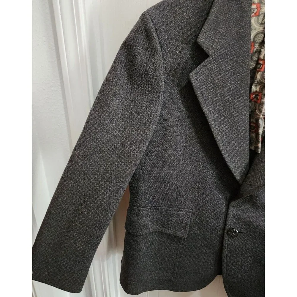 VTG Hart Schaffner Marx Jack‎ Nicklaus Blazer Jacket Union Made Muirfield Cloth